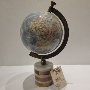 NEW! World Globe On Marble Base